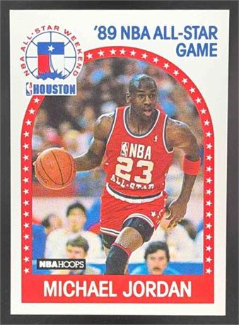 1989-90 Hoops #21 Michael Jordan Bulls