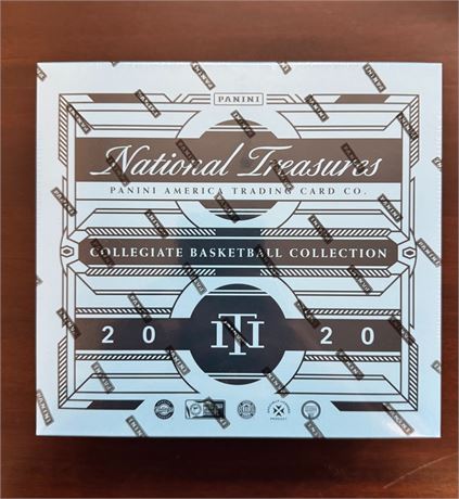 2020-21 National Treasures Factory Sealed Hobby Box Basketball Edwards, Maxey RC