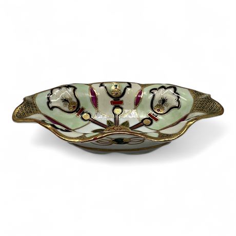 Vintage Japanese Porcelain Serving/Candy Dish