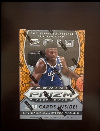 2019-20 Panini Prizm Basketball Blaster Box Factory Sealed Ja Morant Zion RC