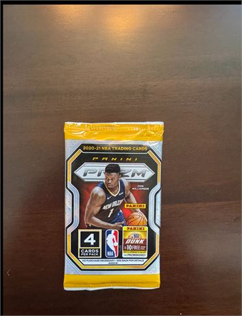 2020-21 Panini Prizm Basketball Factory Sealed Pack Tyrese Maxey Edwards Rookie