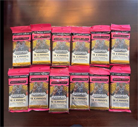 2019-20 Prizm Cello 12 Pack Lot Zion Ja Morant RC Factory Sealed