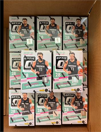 2020-21 Panini Donruss Optic Blaster Box Lot of 20 Factory Sealed Edwards Maxey