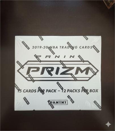 2019-20 Prizm Basketball Factory Sealed Cello Box 12 Packs Ja Morant Zion RC