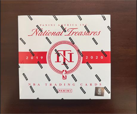 2019-20 National Treasures Basketball Hobby Box Factory Sealed Zion Ja Morant RC
