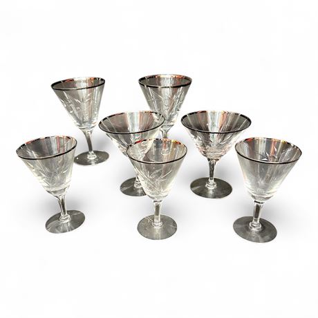 Fostoria Bridal Belle Goblets, 1957–1973