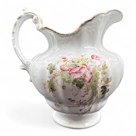 Antique Maddock's Lamberton Works Royal Porcelain Pitcher