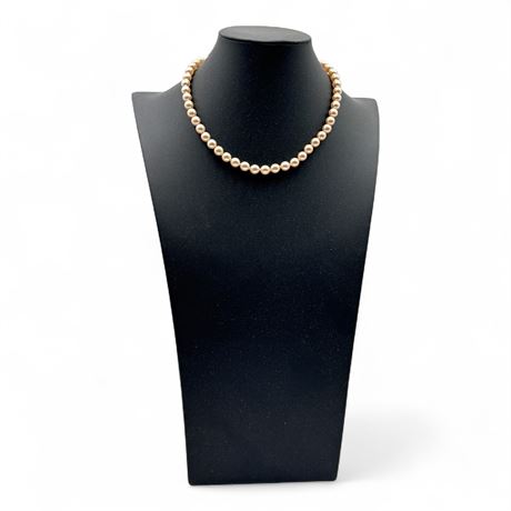 Vintage Faux Pearl Necklace