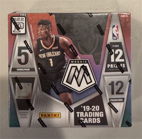 2019-20 Mosaic T-MALL China Exclusive Hobby Box Very Rare Ja Morant RC