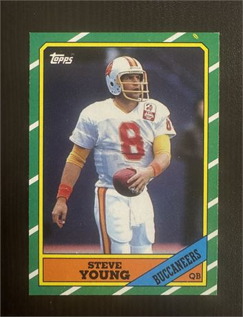 1986 Topps #374 Steve Young Rookie *SHARP & CENTERED*