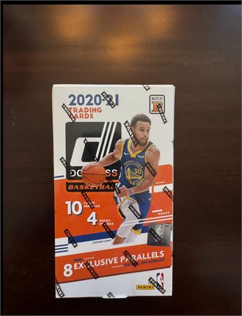 2020-21 Donruss Basketball T-MALL Hobby Box Factory Sealed Edwards Maxey RC