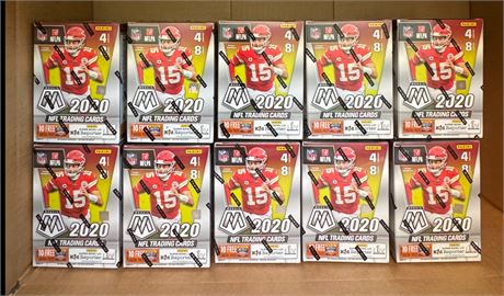 2020 Panini Mosaic NFL Football (20) Blaster Box Lot Factory Sealed Herbert