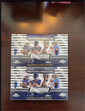 2023 Topps Composite Football Hobby Box Lot of (2) Factory Sealed Young Stroud