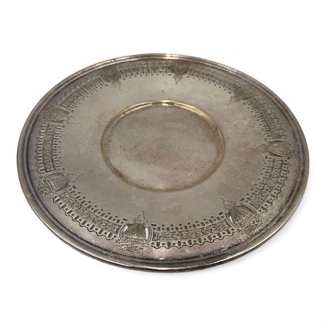 Silver-Plated Tray Made By Andover Silver Company