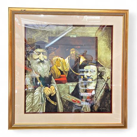 Charles Bragg – “Rembrandt” (1989), Limited Edition Lithograph, 70/300