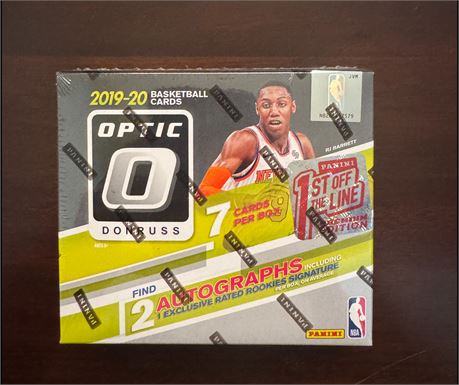 2019-20 Panini Donruss Optic Basketball FOTL Sealed Hobby Box Morant RC Rare
