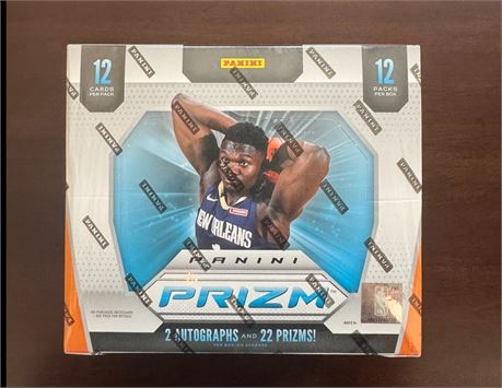 2019-20 Panini Prizm Basketball Hobby Box Factory Sealed Zion Ja Morant RC