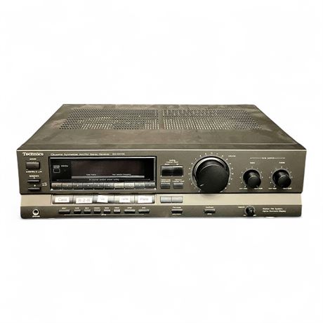 Technics SA-GX100 AV Control Stereo Receiver (1990–1992)