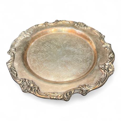 Vintage Reed & Barton “King Francis” Silverplate Serving Tray