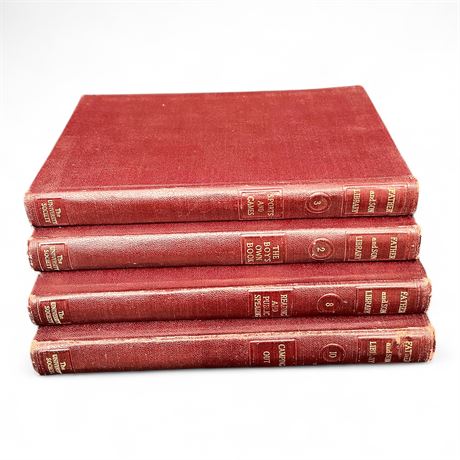 Father and Son Library – Set of Four Volumes (1921)