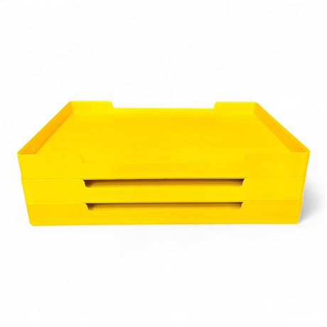 Vintage COPCO Stacking Trays, Set of Three (Kenneth Brozen Design, c. 1960s)