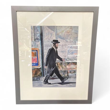 Karen Keys — Street Scene (Watercolor)