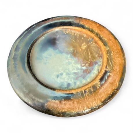 Bill Campbell Crystalline Glaze Porcelain Trinket / Ring Dish – Blue Oak Gallery