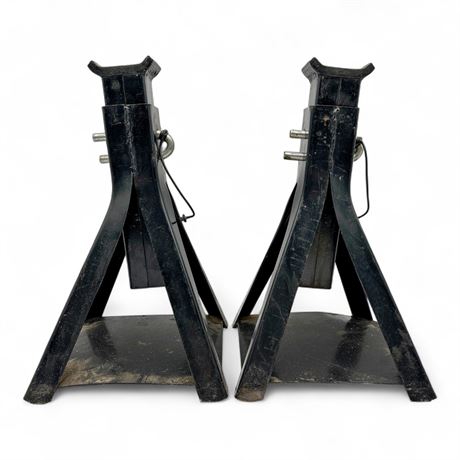 Pair of Heavy-Duty JS3 Jack Stands