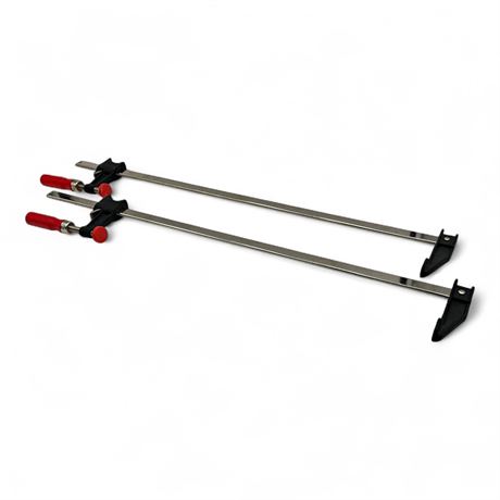 Bessey GSCC2.524 Clutch Style Bar Clamp Pair – 600 lb Clamps