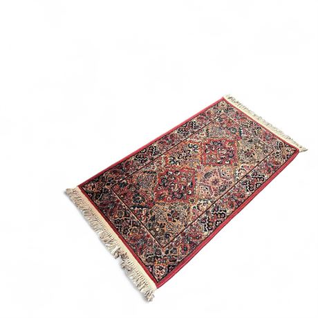 Karastan Multicolor Panel Kirman Rug #717 – Original 700 Series Wool Pile