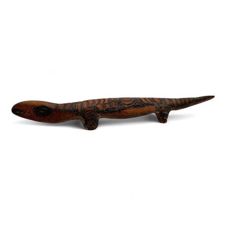 Vintage Australian Aboriginal Purnu Lizard Sculpture