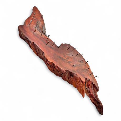 Live-Edge Wood Sculpture