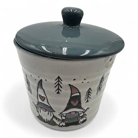 Peppermint & Pine Ceramic Canister/Treat Jar