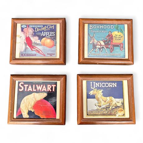 Willitts Handcrafted Fruit Crate Label Wooden Boxes