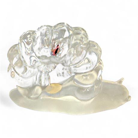 Reijmyre Glass Snail figurine
