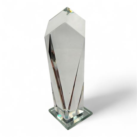 Crystal Award Or Trophy