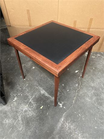 Stakmore folding card table