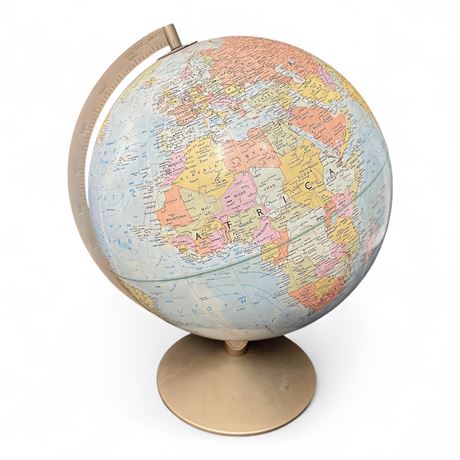 Vintage Replogle Comprehensive Globe