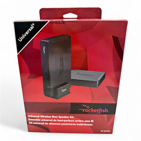 Rocketfish Universal Wireless Rear Speaker Kit (Model RF-WHTIB)
