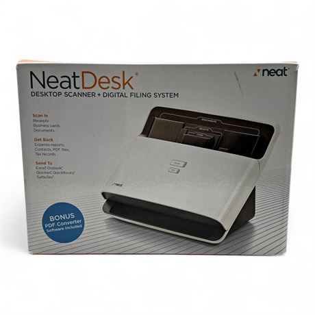 NeatDesk Desktop Scanner And Digital Filing System