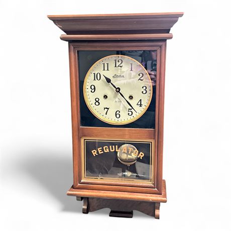 Linden 31-Day Regulator Wall Clock