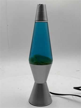Classic 14.5-Inch Blue Lava Lamp, Model 2000