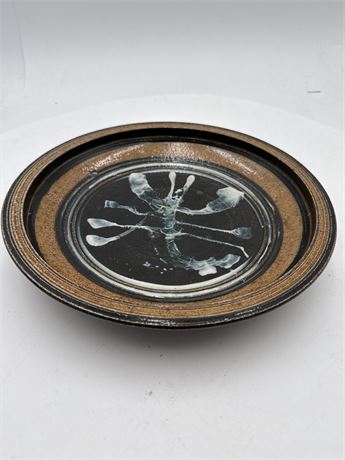 Hand-Made Studio Pottery Plate