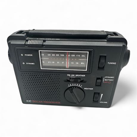 C. Crane CC Solar Observer Portable Emergency Radio