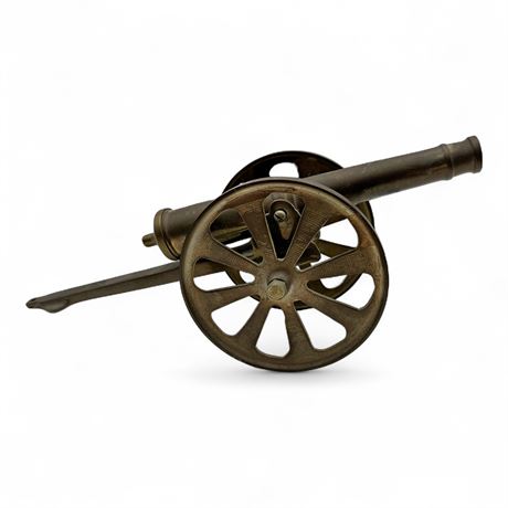 Miniature Brass Cannon Model (1960s–1970s)