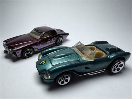 Vintage Hot Wheels (  Ferrari & Stutz Blackhawk)