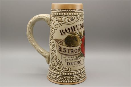 Vintage Stroh's Heritage IV Stein