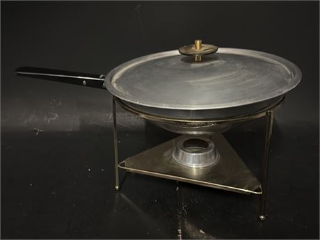 Vintage Mid-Century Modern Chafing Dish