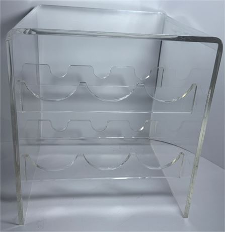 Clear Acrylic Wine Bottle Holder