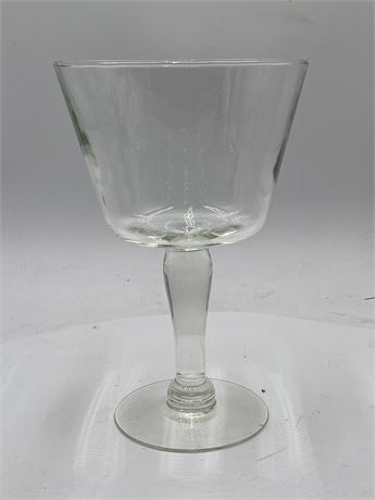 Clear Glass Cocktail Coupe/Sherbet/Water Goblet